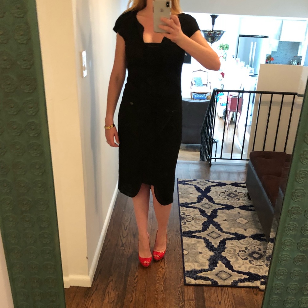 Chanel black dress NWT